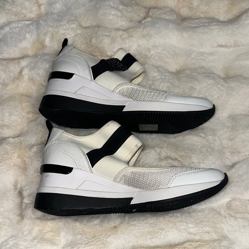 Women’s Black and White Sneakers